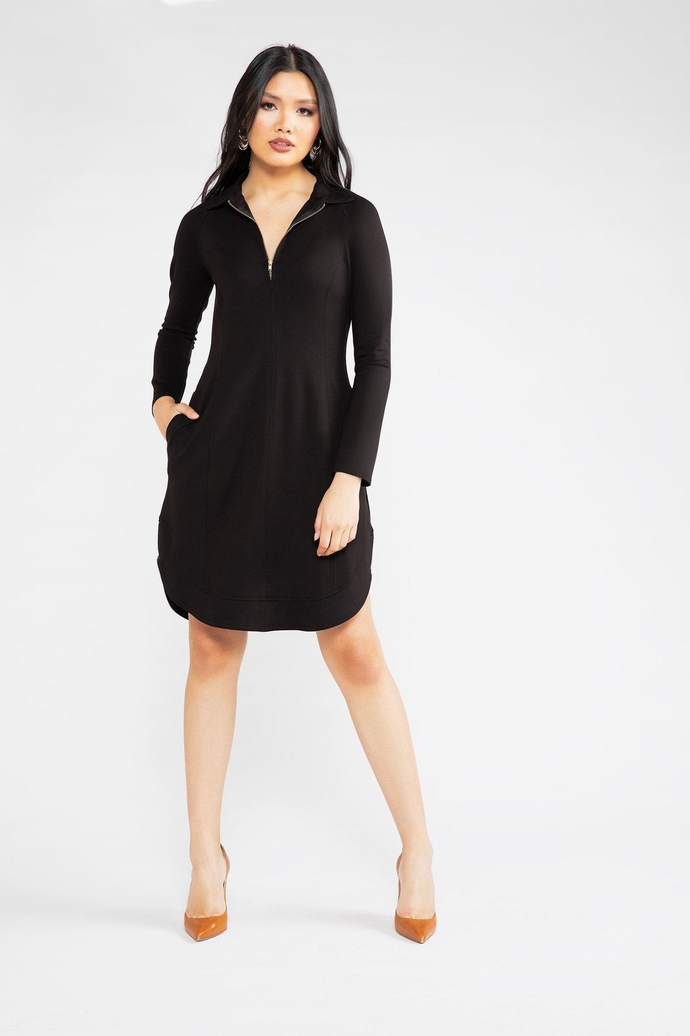 Black Patricia Dress - Chloe Kristyn