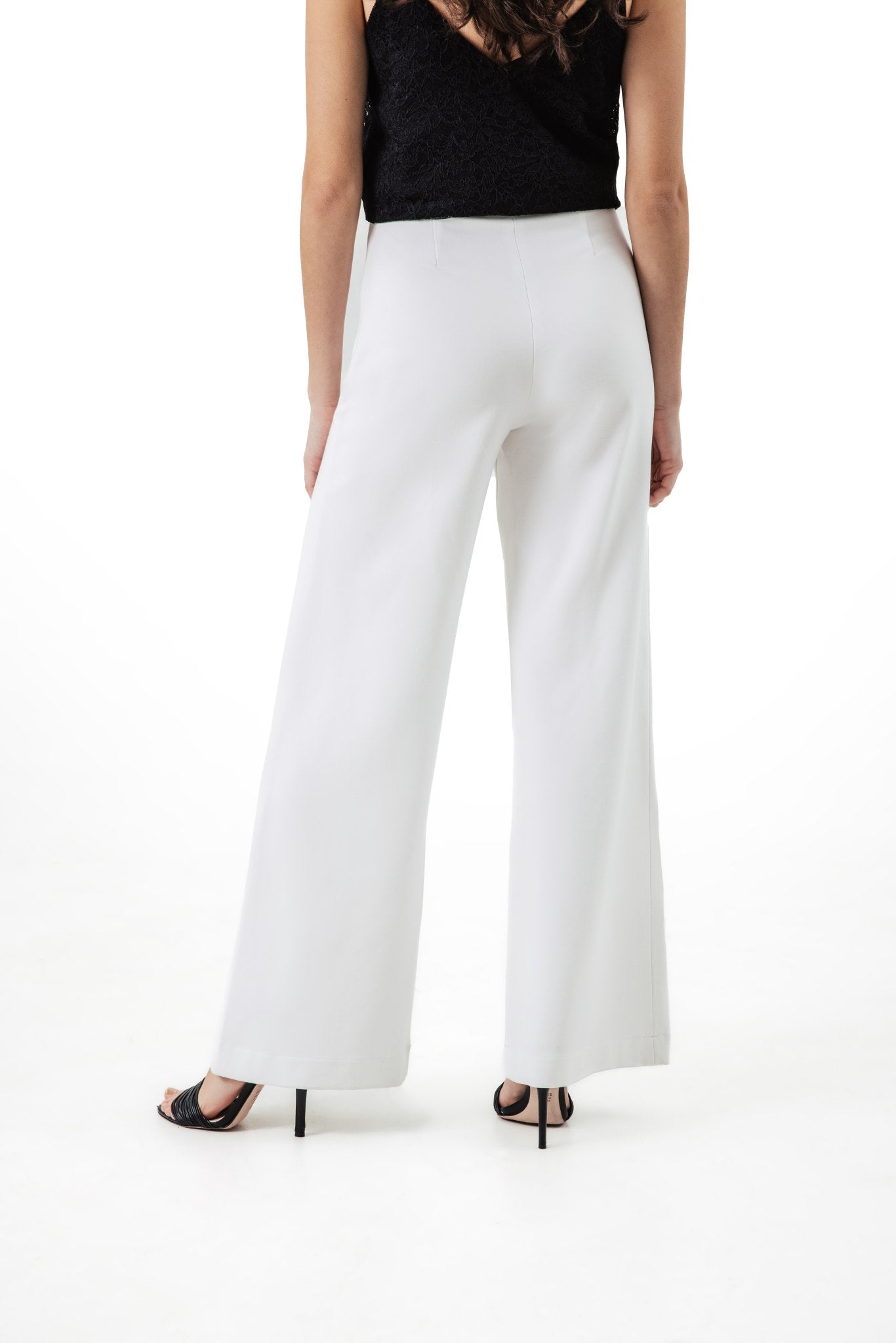 Bridgette Wideleg Ponte Pant - Chloe Kristyn