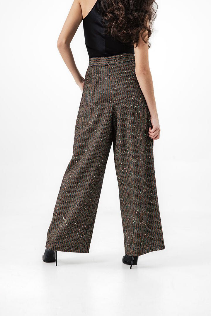 Confetti Tweed Gillian Trouser - Chloe Kristyn