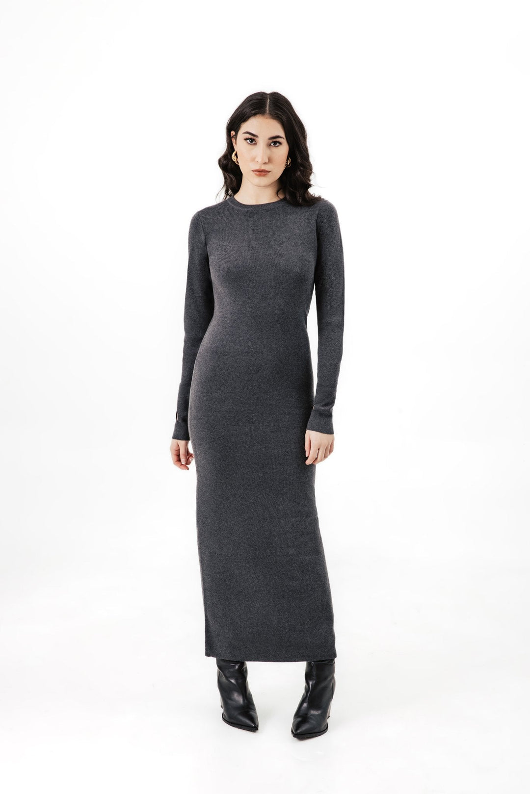 Robbie Sweater Maxi Dress - Chloe Kristyn