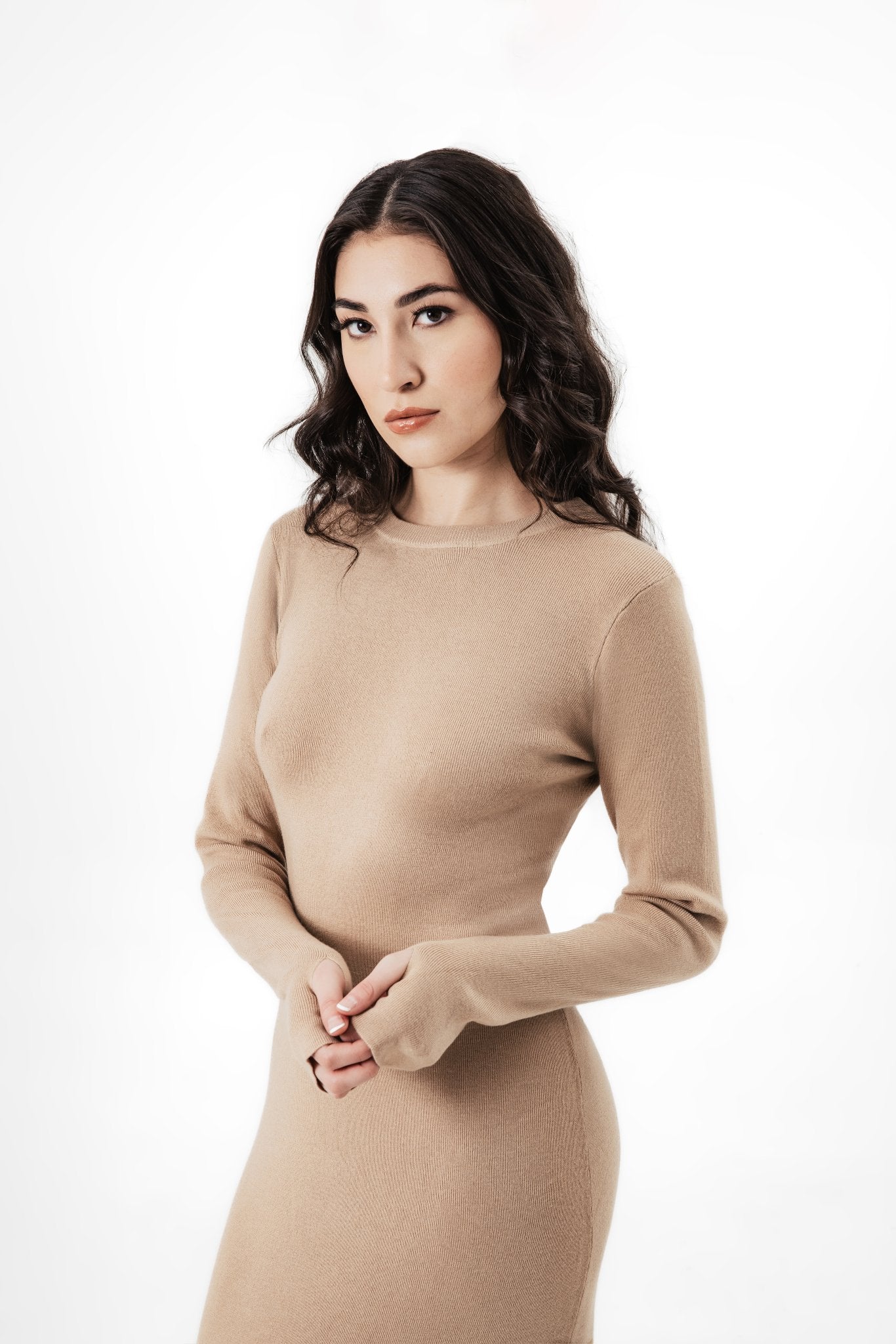 Robbie Sweater Maxi Dress - Chloe Kristyn