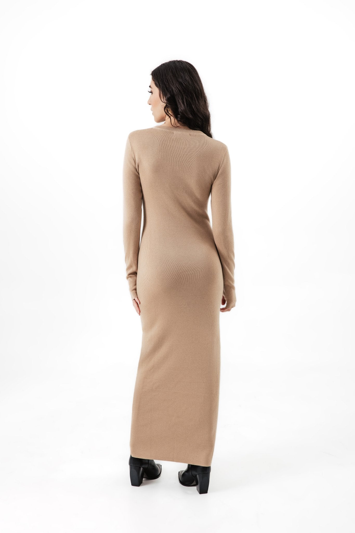 Robbie Sweater Maxi Dress - Chloe Kristyn