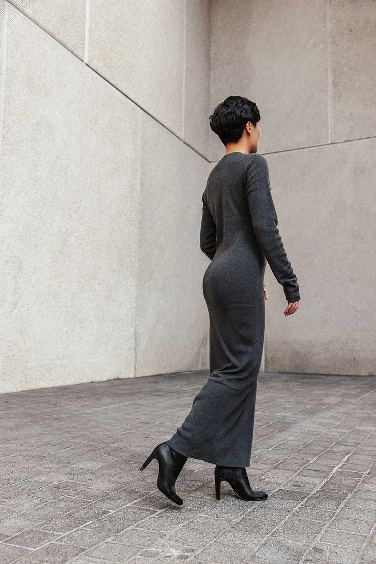 Robbie Sweater Maxi Dress - Chloe Kristyn