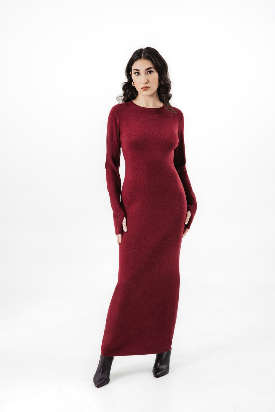 Robbie Sweater Maxi Dress - Chloe Kristyn