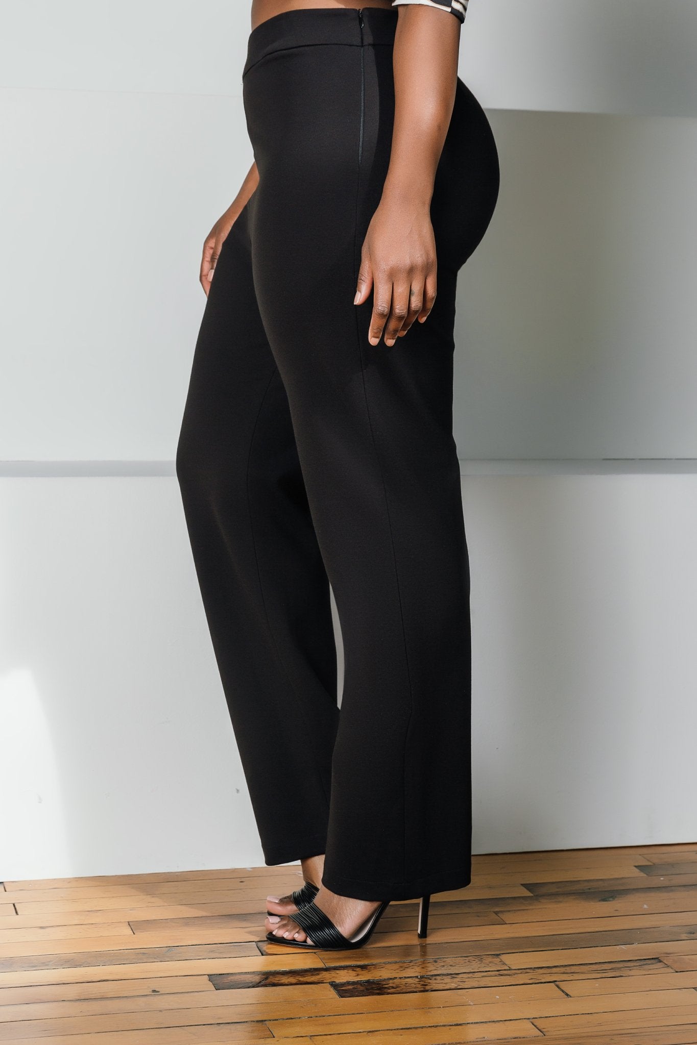 The Chloe Cigarette Pants in Black