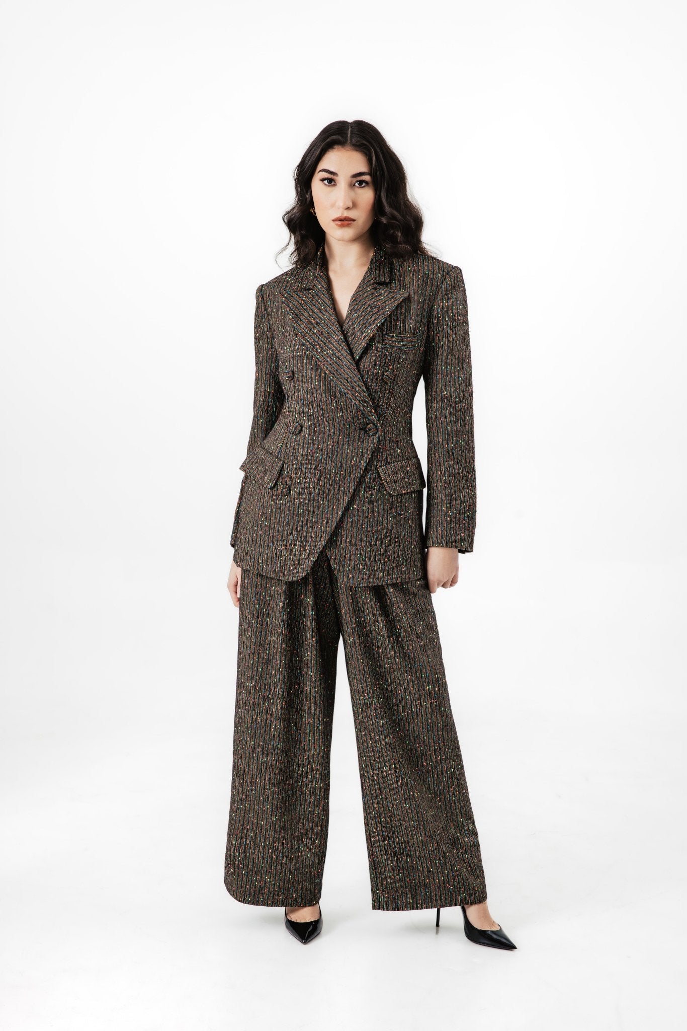 Confetti Tweed Gillian Trouser – Chloe Kristyn