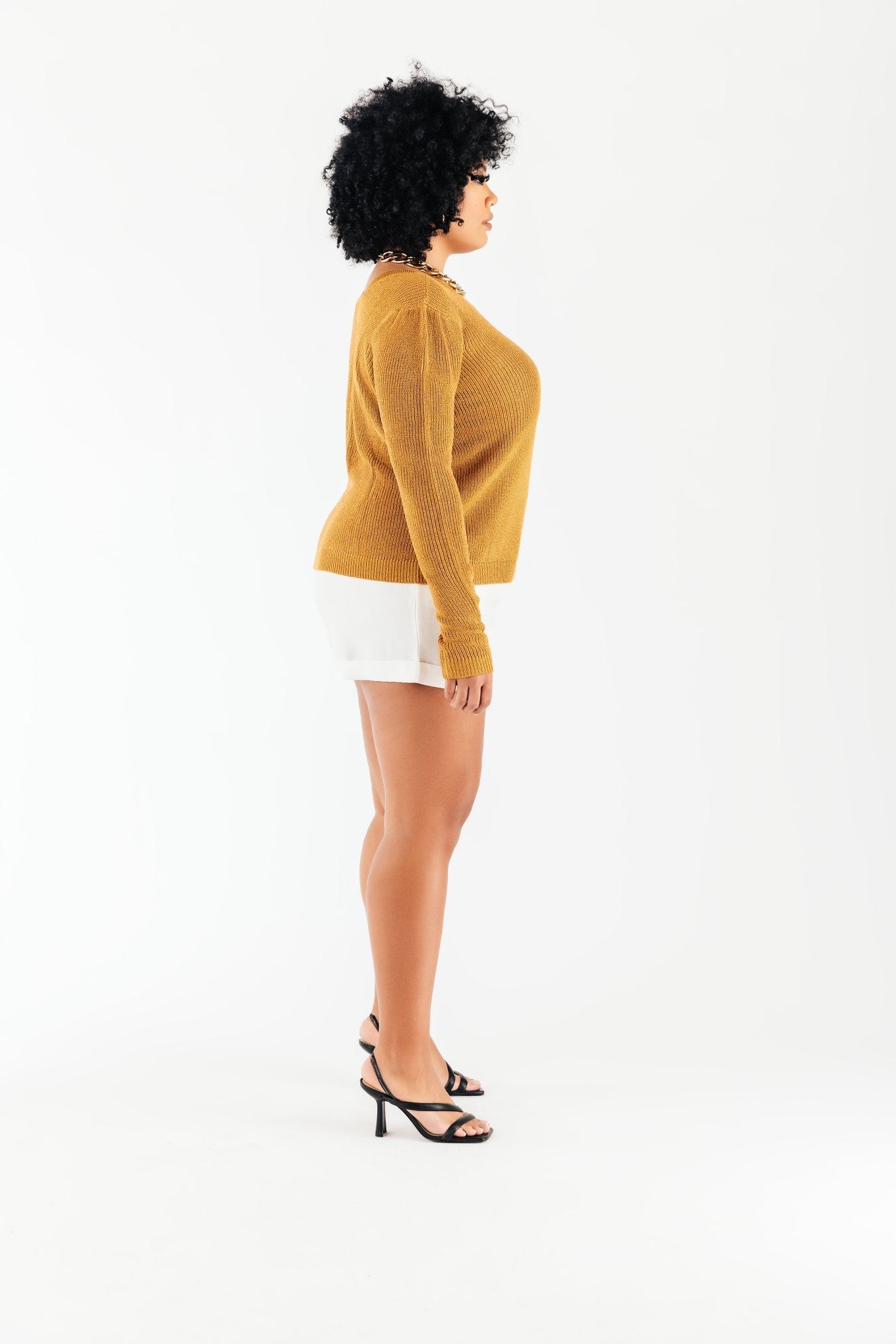 White Cupro Benson Short - Chloe Kristyn